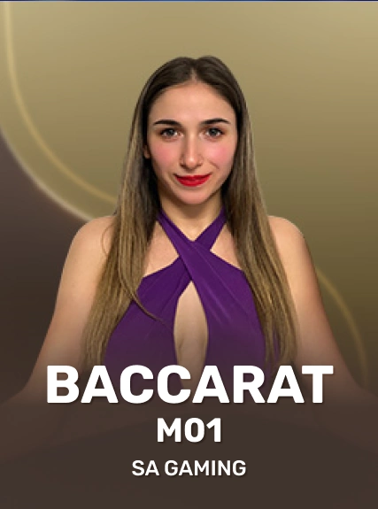 Baccarat M01 game tile